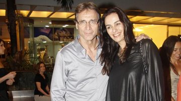 Herson Capri com a esposa Suzana Garcia - Felipe Assumpção / AgNews