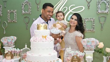 Aline Barros e Gilmar Santos festejam o primeiro aniversário de Maria Catherine - Samuel Santos/Divulgação