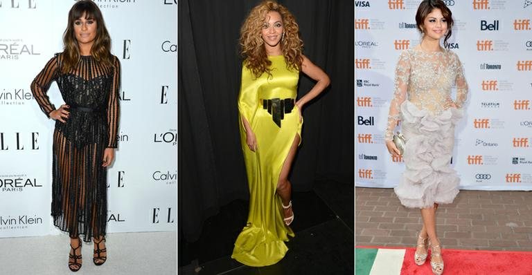 Lea Michele, Beyoncé e Selena Gomez - Getty Images