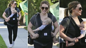 Hilary Duff e seu pequeno Luca Cruz em passeio por Los Angeles - The Grosby Group