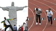 Usain Bolt e Eduardo Paes - Roberto Filho e Fábio Martins/AgNews