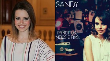 Sandy divulga capa de seu novo trabalho - Roberto Filho/Agnews e Divulgação