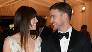Justin Timberlake e a mulher, Jessica Biel - Getty Images