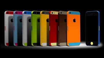 iPhone 5 colorido: Empresa americana oferece a customização do aparelho - Divulgação