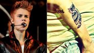 Justin Bieber exibe nova tatuagem no braço - Getty Images e Instagram