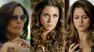 Roberta (Gloria Pires), Heloisa (Giovanna Antonelli) e Morena (Nanda Costa) - Reprodução / TV Globo