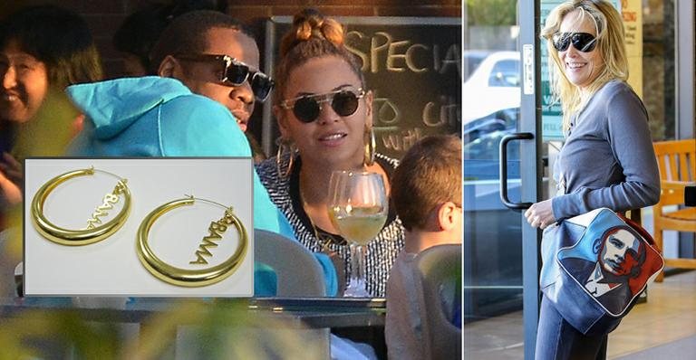 Beyoncé com Jay-Z e Sharon Stone - Splash News e The Grosby Group