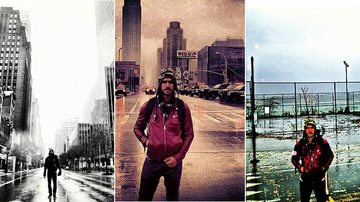 Julio Rocha mostra ruas desertas em Nova York - Reprodução/ Instagram