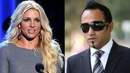 Britney Spears e o ex-namorado Adnan Ghalib - Getty Images e Splash News