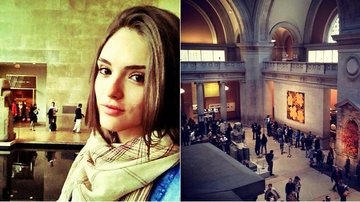 Isabelle Drummond visita o Metropolitan em Nova York - Reprodução / Instagram