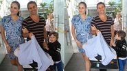 Murilo Rosa, Fernanda Tavares e os dois filhos - Rufino Bandeira/ AgNews