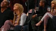 Beyoncé assiste a jogo de basquete com Jay-Z - Getty Images