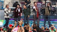 Backstreet Boys no show do desfile de Natal dos parques da Disney - Getty Images