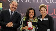Aloizio Mercadante, Regina Casé e Dilma Rousseff - Roberto Stuckert Filho