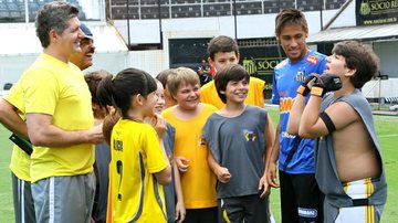 Neymar grava participação em 'Carrossel' - Lourival Ribeiro/ SBT