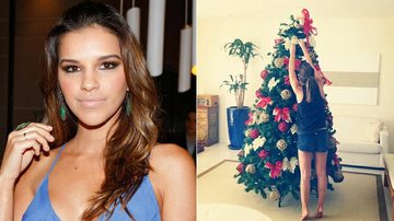 Mariana Rios mostra a sua árvore de Natal - Thais Aline /AgNews; Reprodução / Instagram