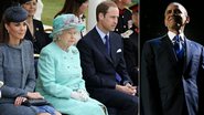 Kate, Elizabeth II, William e Barack Obama - Getty Images
