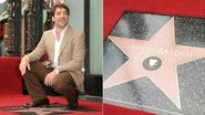 Javier Bardem e sua estrela na Calçada da Fama - Getty Images