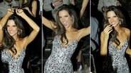 Deslumbrante, Alessandra Ambrosio se diverte em festa pós-desfile da Victoria Secret's, em Nova York, Estados Unidos - The Grosby Group