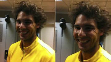 Rafael Nadal brinca com penteado em sua página no Facebook - Reprodução/Facebook