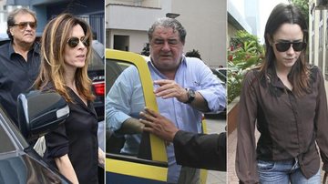 Famosos vão ao velório de Marcos Paulo, no Rio de Janeiro - Reprodução/AgNews