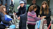 Justin Timberlake e Jessica Biel ajudam vítimas do furacão Sandy - Splash News
