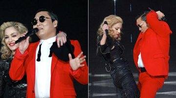 Madonna e Psy - Splash News