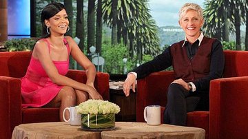Rihanna e Ellen DeGeneres - MICHAEL ROZMAN/WARNER BROS.
