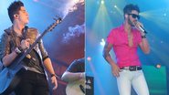 Luan Santana e Gusttavo Lima - Thiago Duran/AgNews