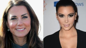 Kate Middleton e Kim Kardashian - Getty Images