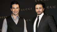 A elegância dos galãs Sergio Marone e James Franco em noite promovida por grife de luxo italiana. - Caio Guimarães