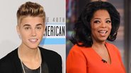 Justin Bieber e Oprah Winfrey - Getty Images