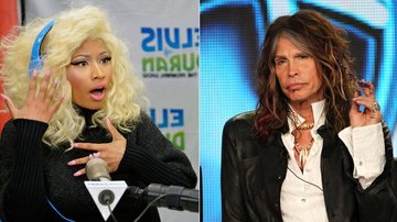 Nicki Minaj e Steven Tyler - Getty Images