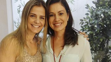Em clínica em São Paulo, a comentarista esportiva e ex-jogadora de futebol Milene Domingues é recebida pela dermatologista Kátia Volpe. - -