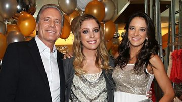 Roberto Justus, Fabiana Justus e Ticiane Pinheiro - Manuela Scarpa / Foto Rio News
