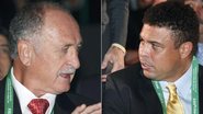 Luiz Felipe Scolari e Ronaldo Nazário - Reuters