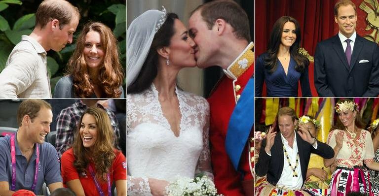 Príncipe William e Kate Middleton: os futuros papais - Reprodução/Arquivo Caras