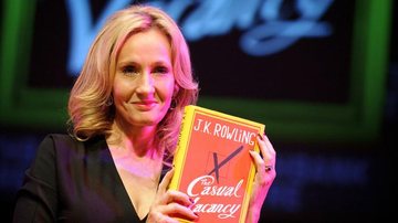 J. K. Rowling no lançamento de 'Morte Súbita' - Getty Images