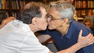 O selinho de Jorge Matuner e Caetano Veloso - André Muzell/AgNews