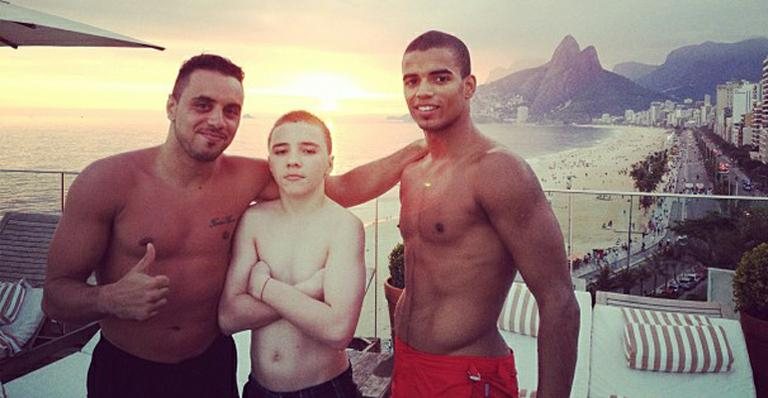 Rocco e Bhahim se despede do Rio de Janeiro - Reprodução/ Instagram