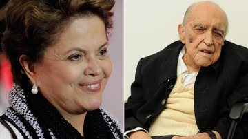 Dilma Rousseff oferece o Palácio do Planalto para velar Oscar Niemeyer - Foto Montagem