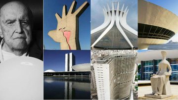 Veja algumas obras do legado arquitetônico deixado por Oscar Niemeyer - Fotomontagem