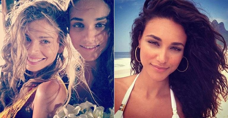 Grazi Massafera e Débora Nascimento gravam cenas de 'Flor do Caribe' - Reprodução / Instagram