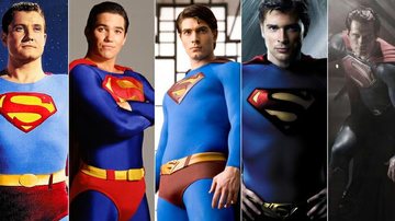Veja quem já foi o Superman antes de Henry Cavill - Fotomontagem/ Reprodução