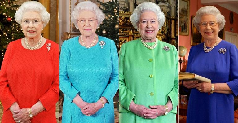 Os looks natalinos da Rainha Elizabeth II - Getty Images