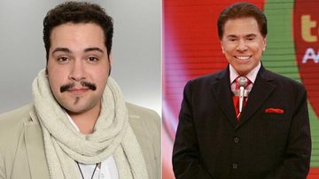 Tiago Abravanel e Silvio Santos - Divulgação/ Rede Globo e SBT