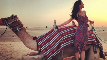 Katy Perry em Dubai - Reprodução / Twitter