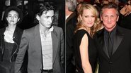 Sean Penn com Madonna e Robin Wright - Getty Images