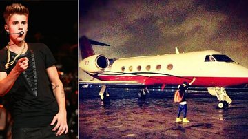Justin Bieber tira foto com seu jatinho particular - Getty Images/ Instagram