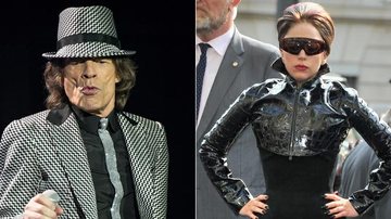Mick Jagger e Lady Gaga - Getty Images